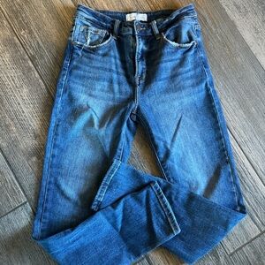 Women's Indigo Straight Leg Jeans